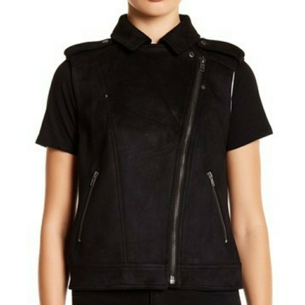 Philosophy, Faux Suede Leather Vest, Sz M